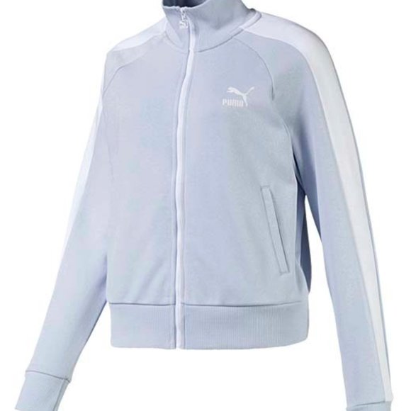 Puma, Jackets & Coats, Puma Heather Classics T7 Track Jacket Women